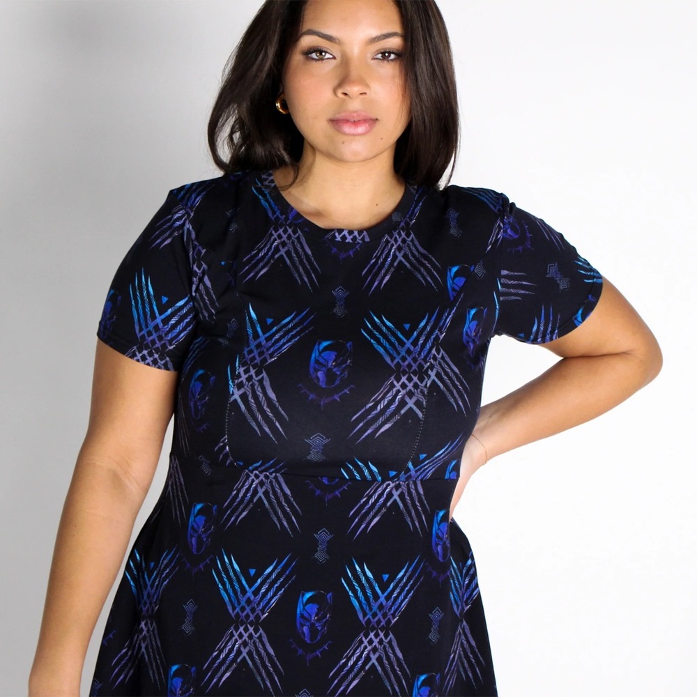 Black Panther Cakeworthy Skater Skirt